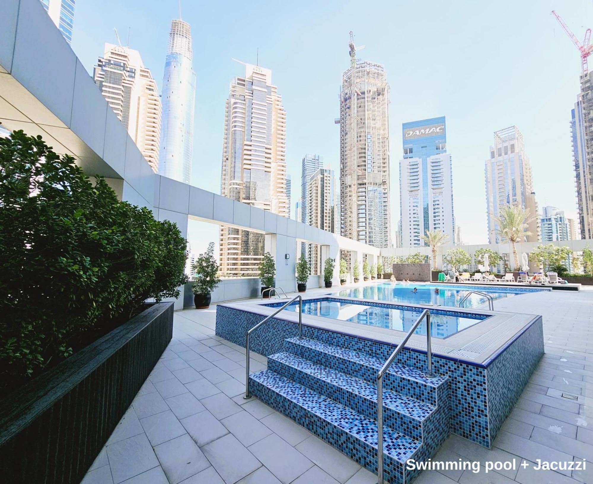 Jbr Beach & Marina Walk I Ain Dubai View I 1 Bdr Ngoại thất bức ảnh