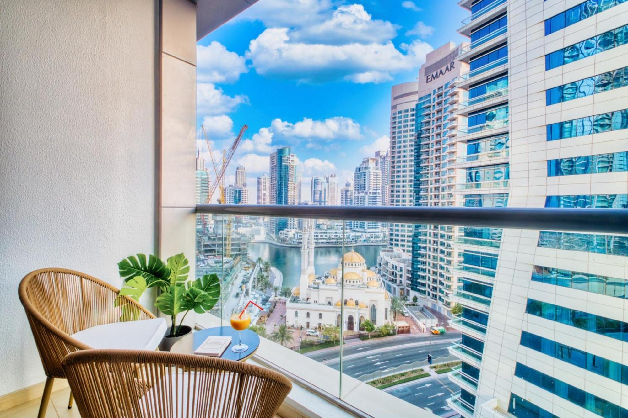 Jbr Beach & Marina Walk I Ain Dubai View I 1 Bdr Ngoại thất bức ảnh