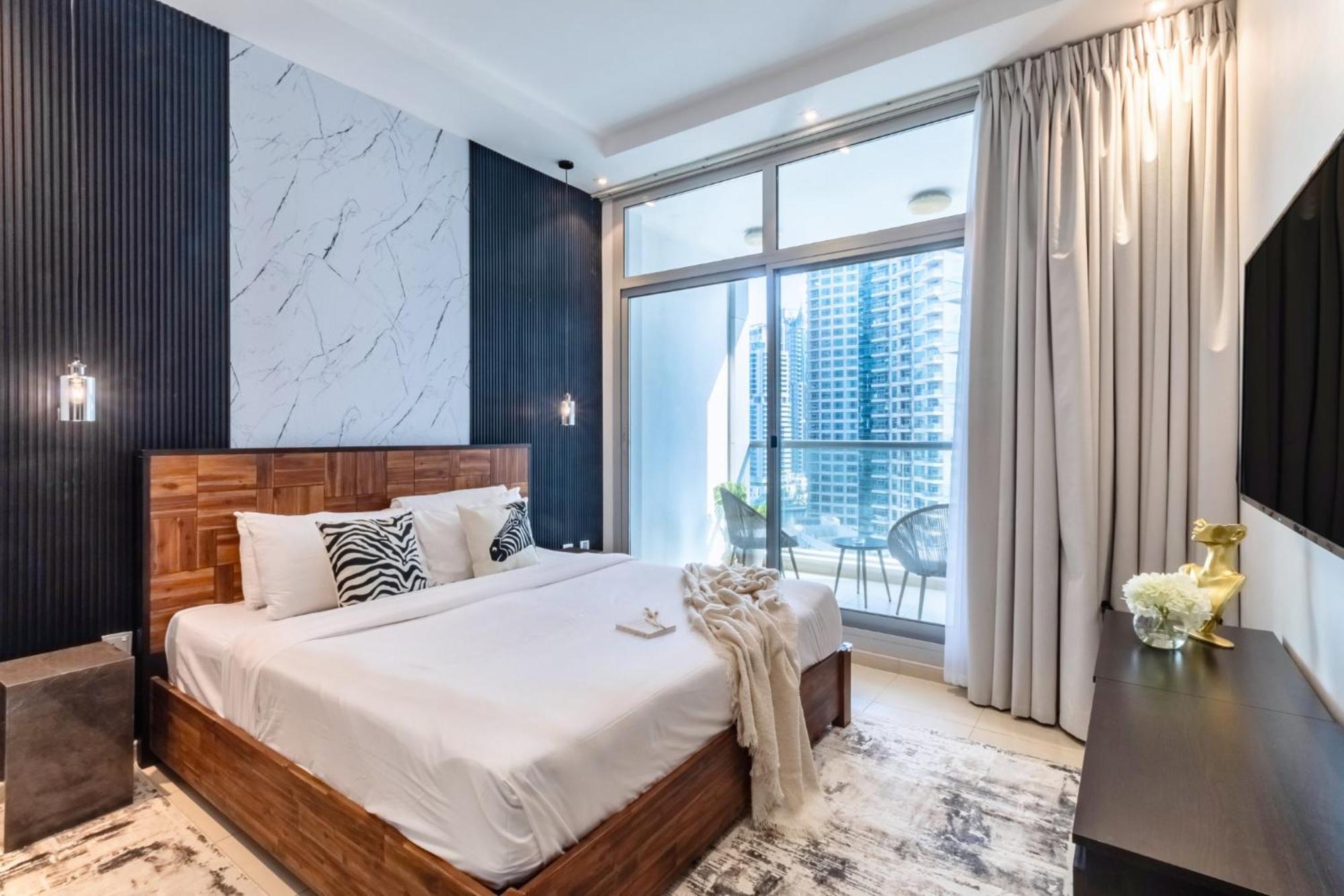 Jbr Beach & Marina Walk I Ain Dubai View I 1 Bdr Ngoại thất bức ảnh
